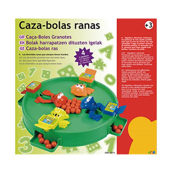 CAZA RANAS