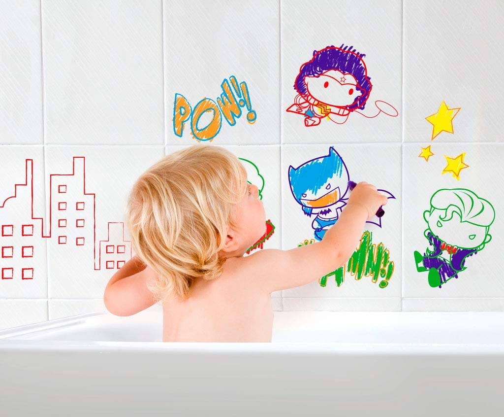 CERAS BAÑO SUPERHER.+ESPONJA