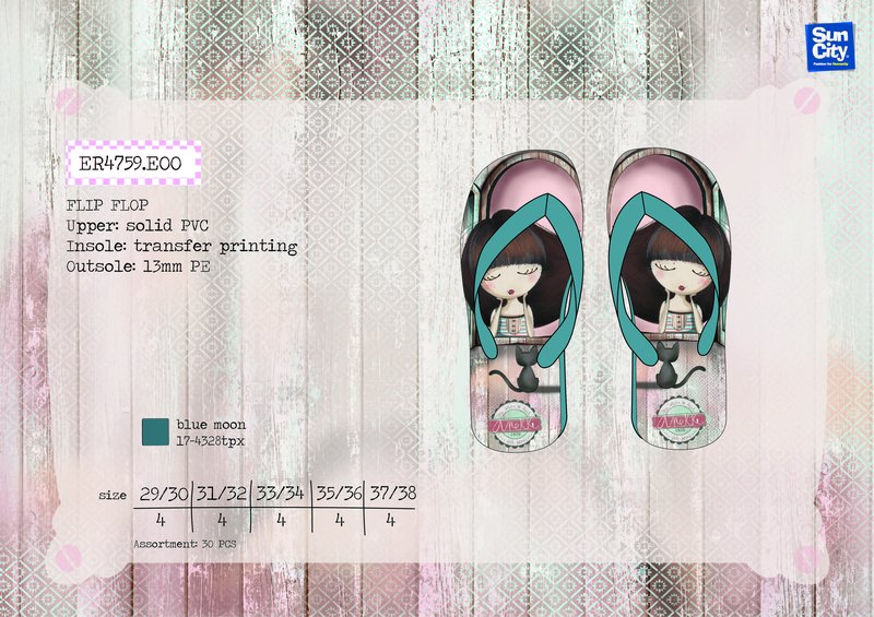 CHANCLAS ANEKKE AZUL