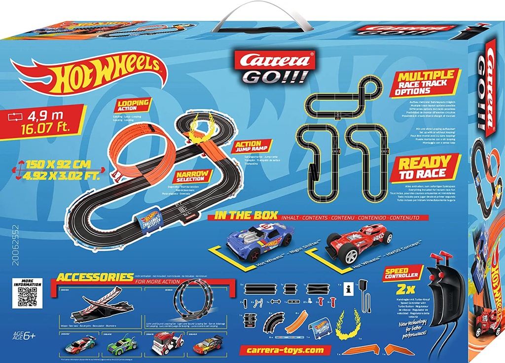 CIRCUITO HOT WHEELS 4'9 M.