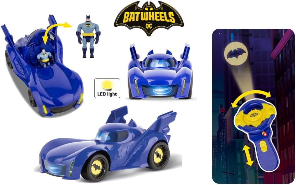 COCHE BATWHEELS R/C. LUZ/SON.                                              