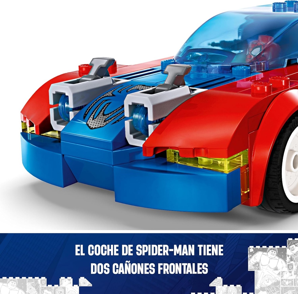 COCHE CARR.SPIDERMAN Y DUENDE