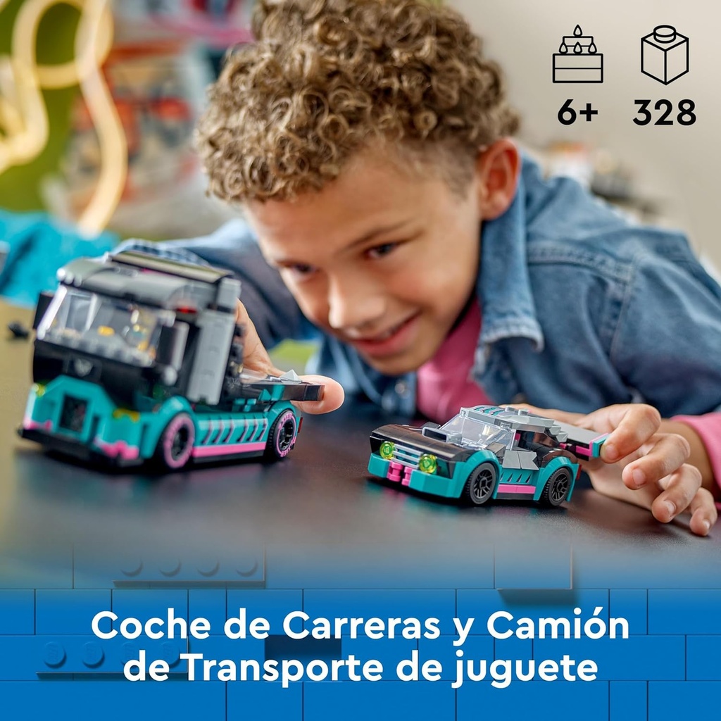 COCHE CARRERAS+CAMION TRANSP.
