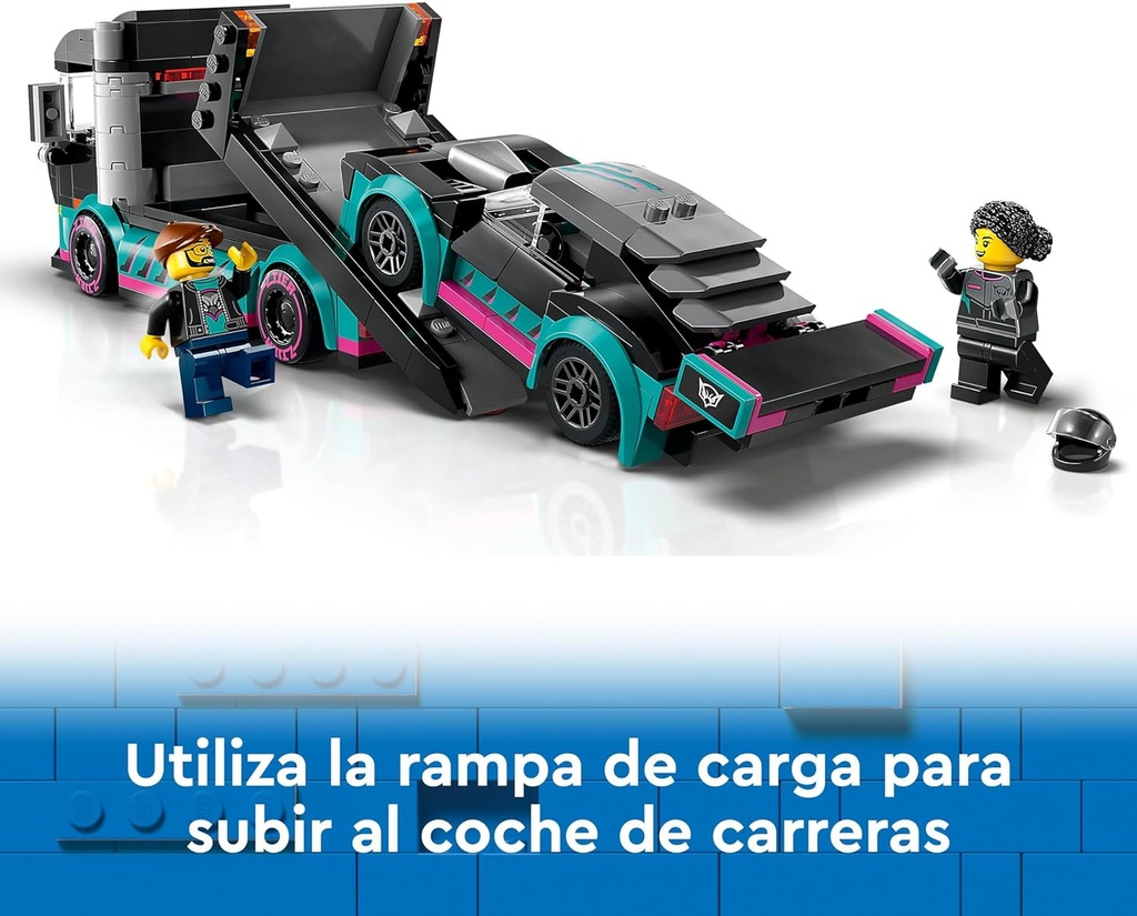 COCHE CARRERAS+CAMION TRANSP.