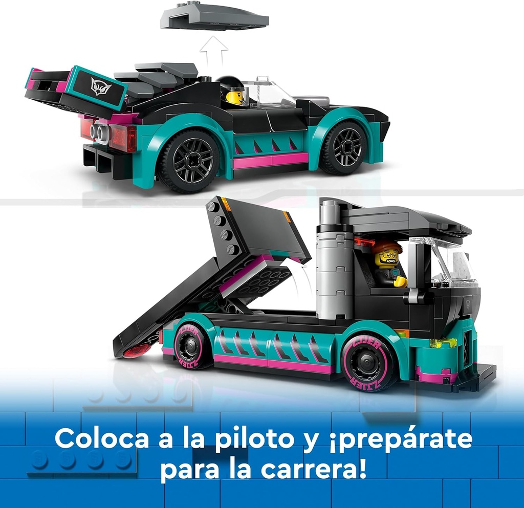 COCHE CARRERAS+CAMION TRANSP.