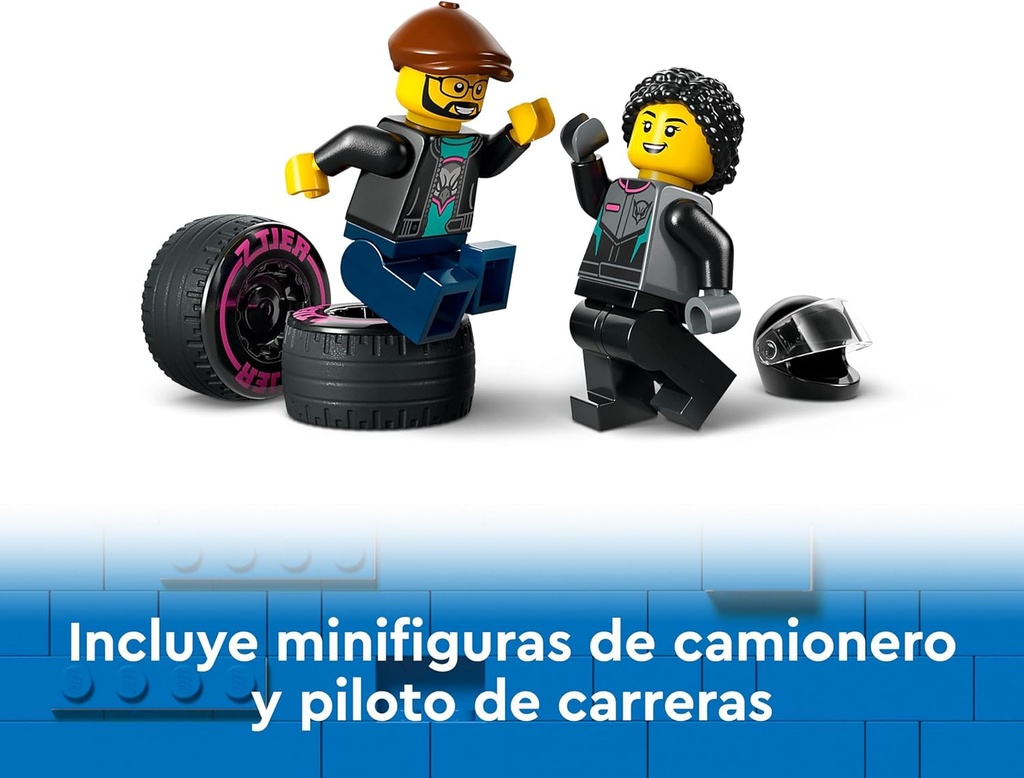COCHE CARRERAS+CAMION TRANSP.