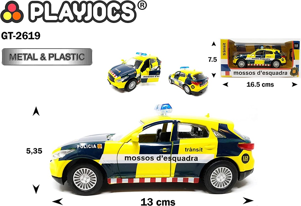 COCHE MOSSOS ESQUADRA TRANSIT
