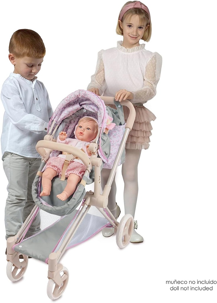 COCHE MUÑECAS PROVENZA 3x1