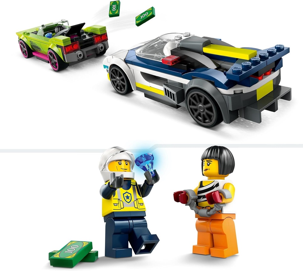 COCHE POLICIA Y DEPORTIVO