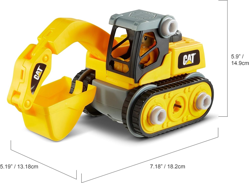 CONSTRUYE TU EXCAVADORA CAT