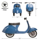 CORREPASILLOS VESPA AZUL