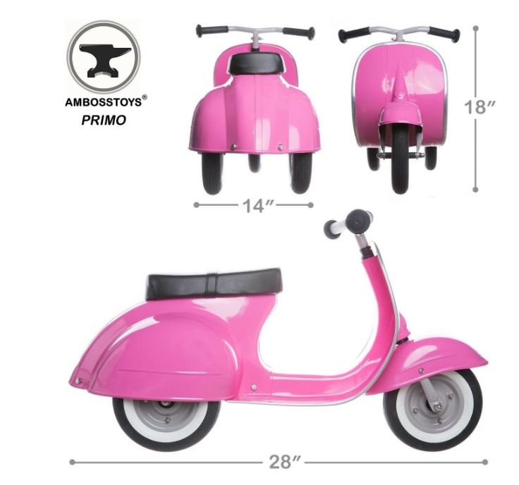 CORREPASILLOS VESPA ROSA