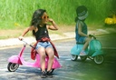 CORREPASILLOS VESPA ROSA