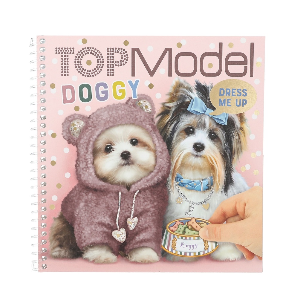 CUADERNO CALCOMANIAS DOGGY TOP MODEL