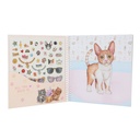 CUADERNO CALCOMANIAS DRESS ME KITTY TOP MODEL