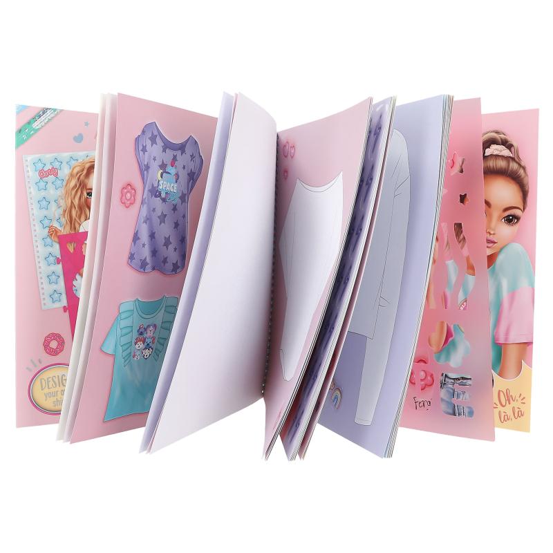 CUADERNO COLOREAR T-SHIRT DESIGNER