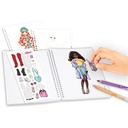 CUADERNO COLOREAR TOP MODEL