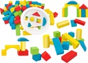 CUBO CONST.PIEZAS MADERA 100