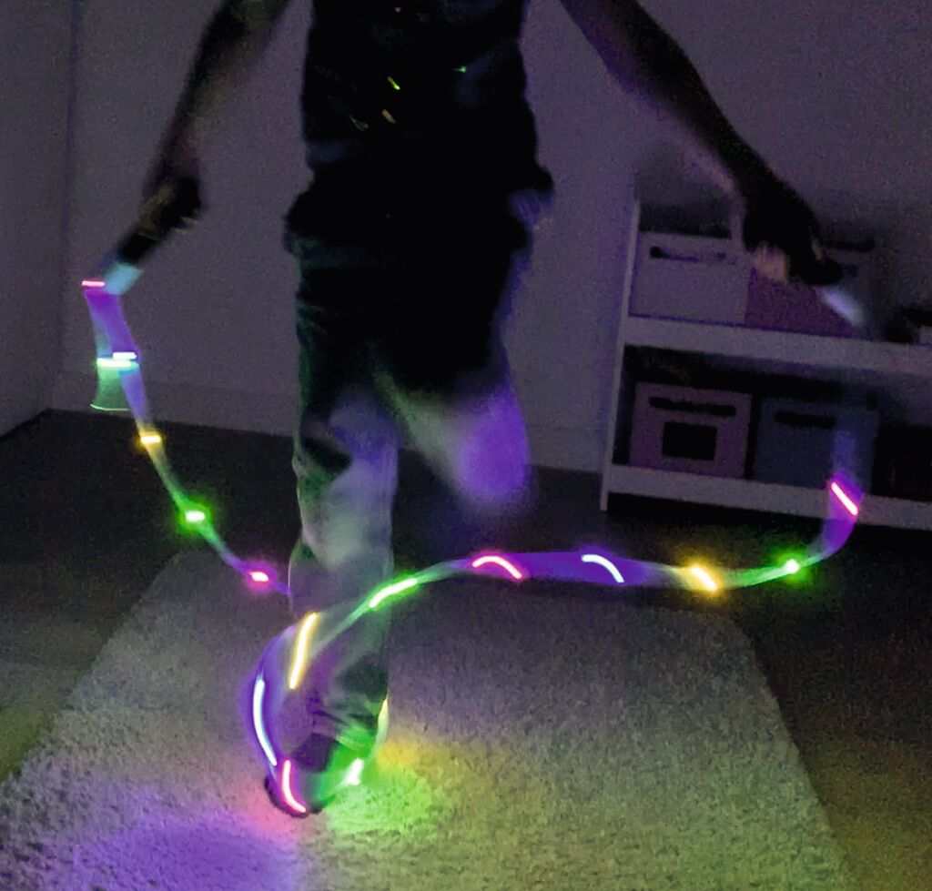 CUERDA SALTAR LUMINOSA