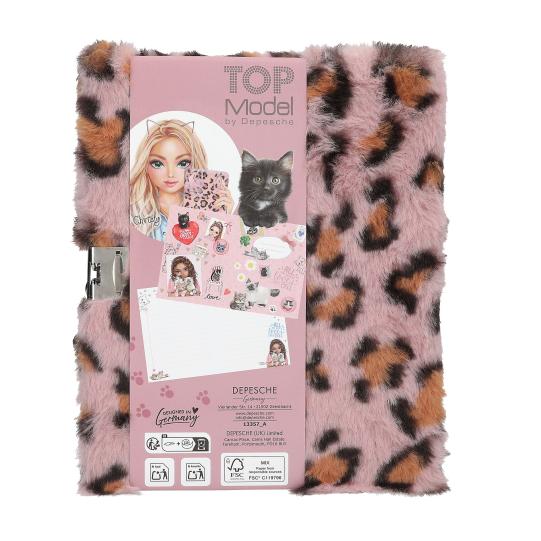DIARIO COSY CAT C/CANDADO ROSA