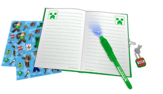 DIARIO MINECRAFT C/BOLI MAGICO