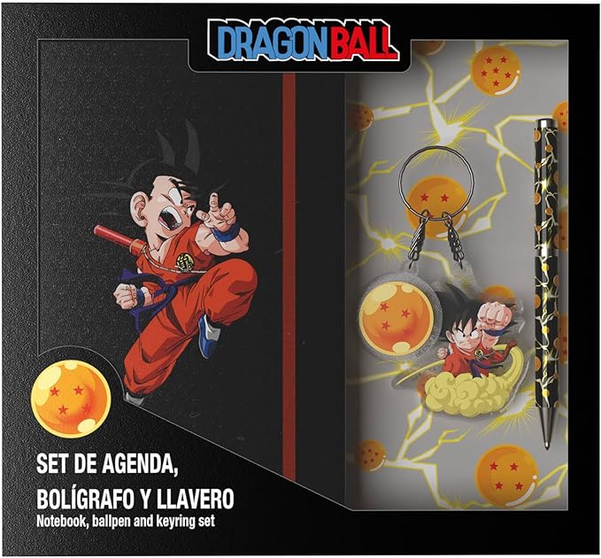 DIARIO+BOLI+LLAVERO DRAGON B.