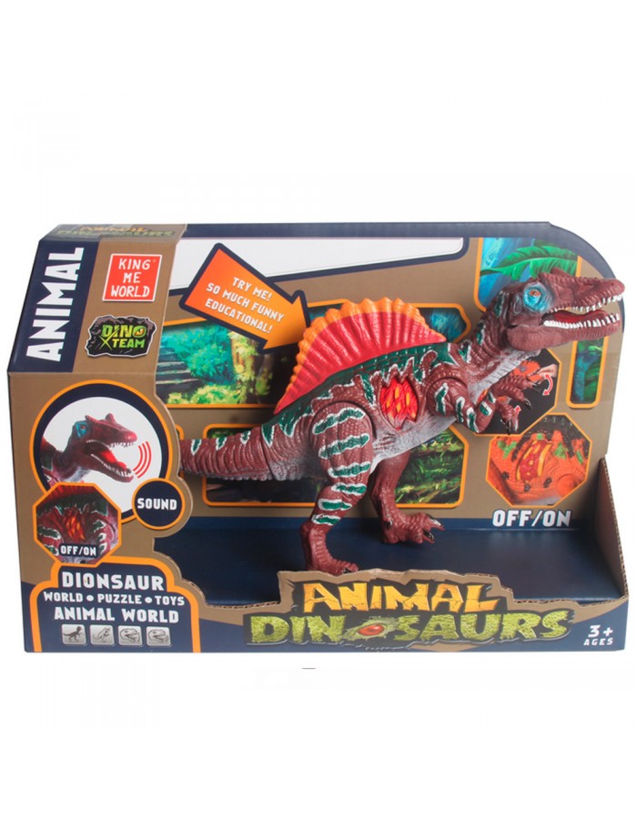 DINOSAURIO MOVIMIENTO LUZ/SON.