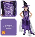 DISFRAZ BRUJA CHIC PURP. T.M