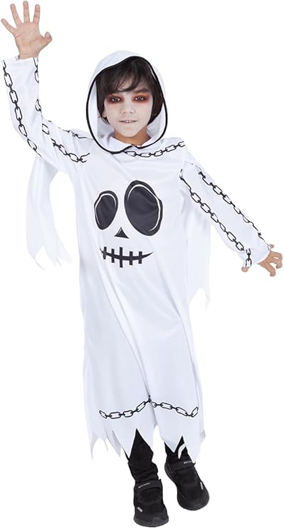 DISFRAZ FANTASMA ENCADENADO T.M