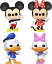 DISNEY 100 ANIV.-POP 4 FIG.DISNEY