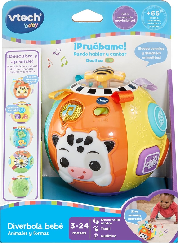 DIVERBOLA BEBE ANIMALES Y FORM.