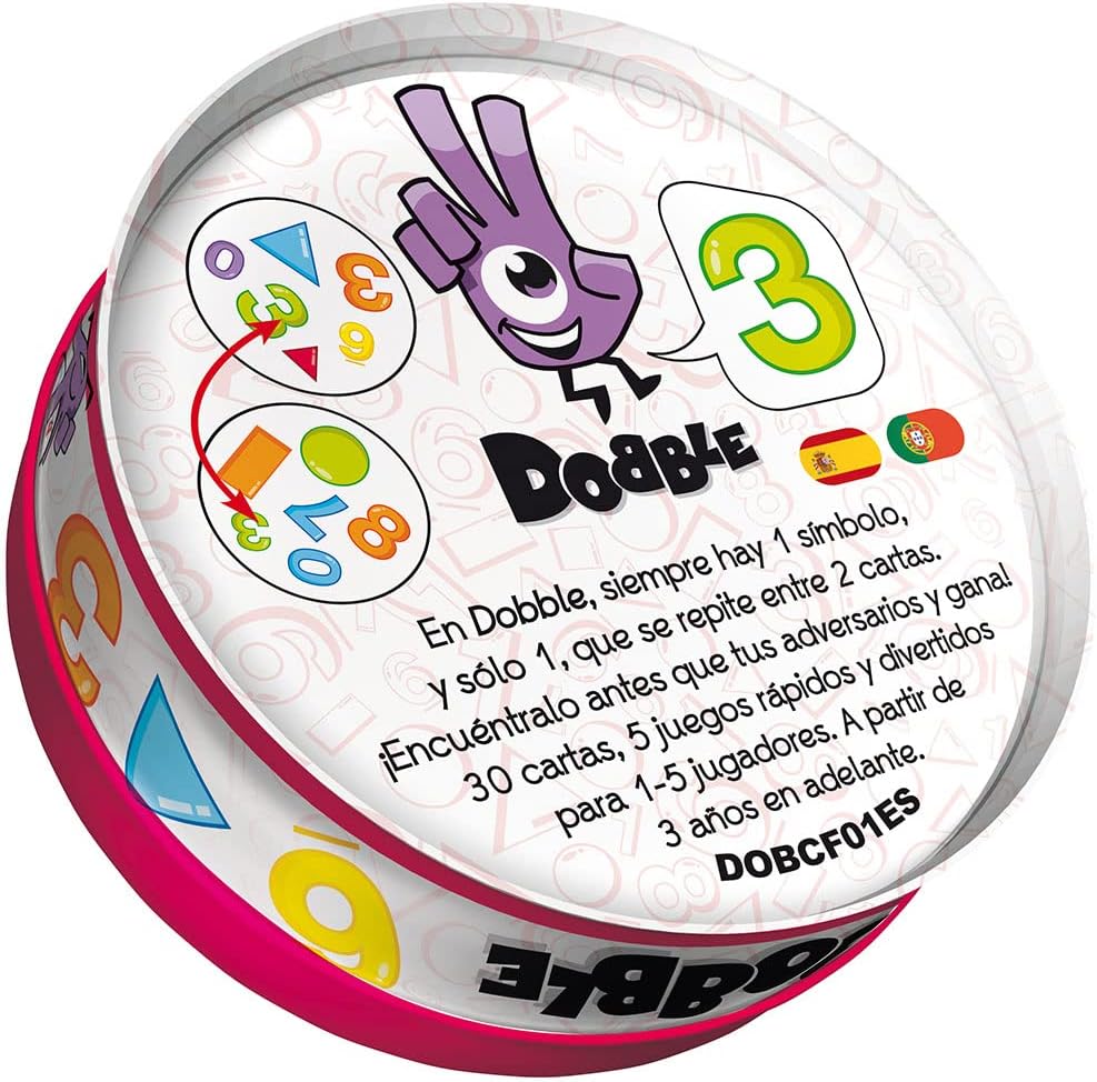 DOBBLE FORMAS Y NUMEROS