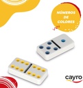 DOMINO DOBLE 6 PUNTOS COLOR