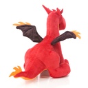 DRAGON DE FUEGO ROJO 30 CM.