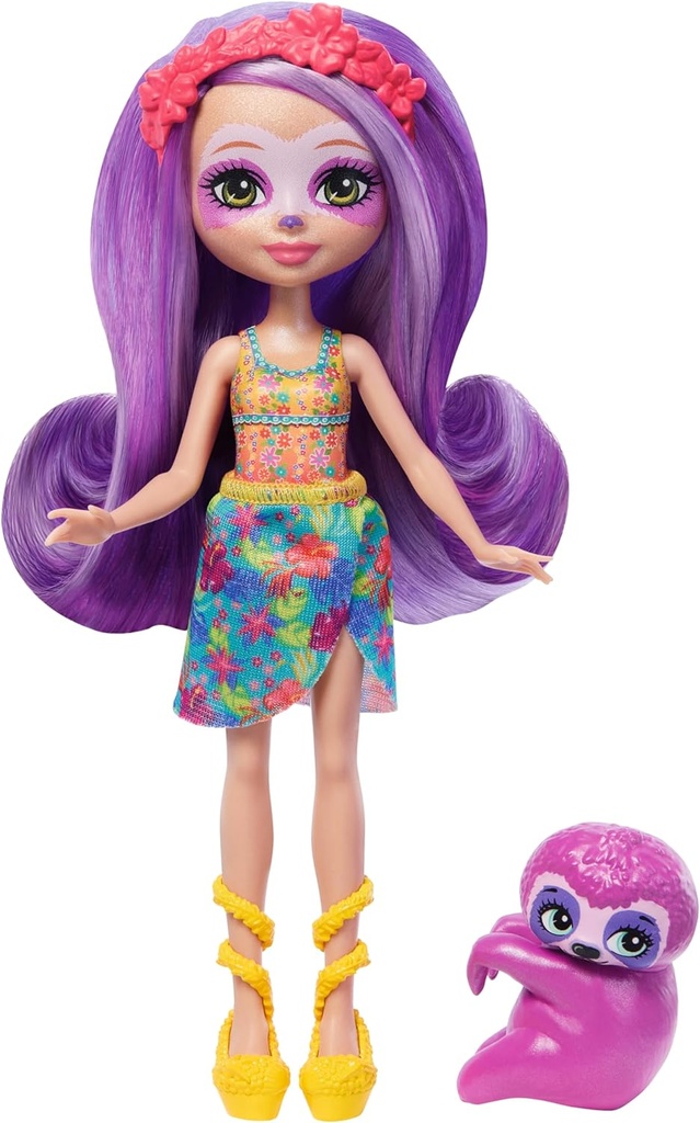 ENCHANTIMALS PEREZOSO MORADO