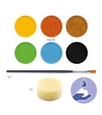 ESTUCHE MAQUILLAJE 6 COL.NATUR