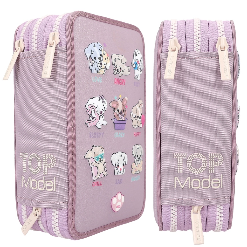 ESTUCHE TRIPLE C/MEDIDOR LED