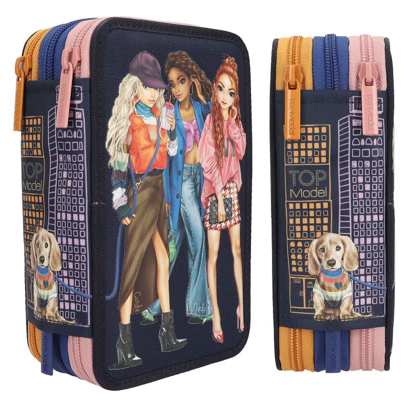 ESTUCHE TRIPLE CITY GIRLS TOP MODELS
