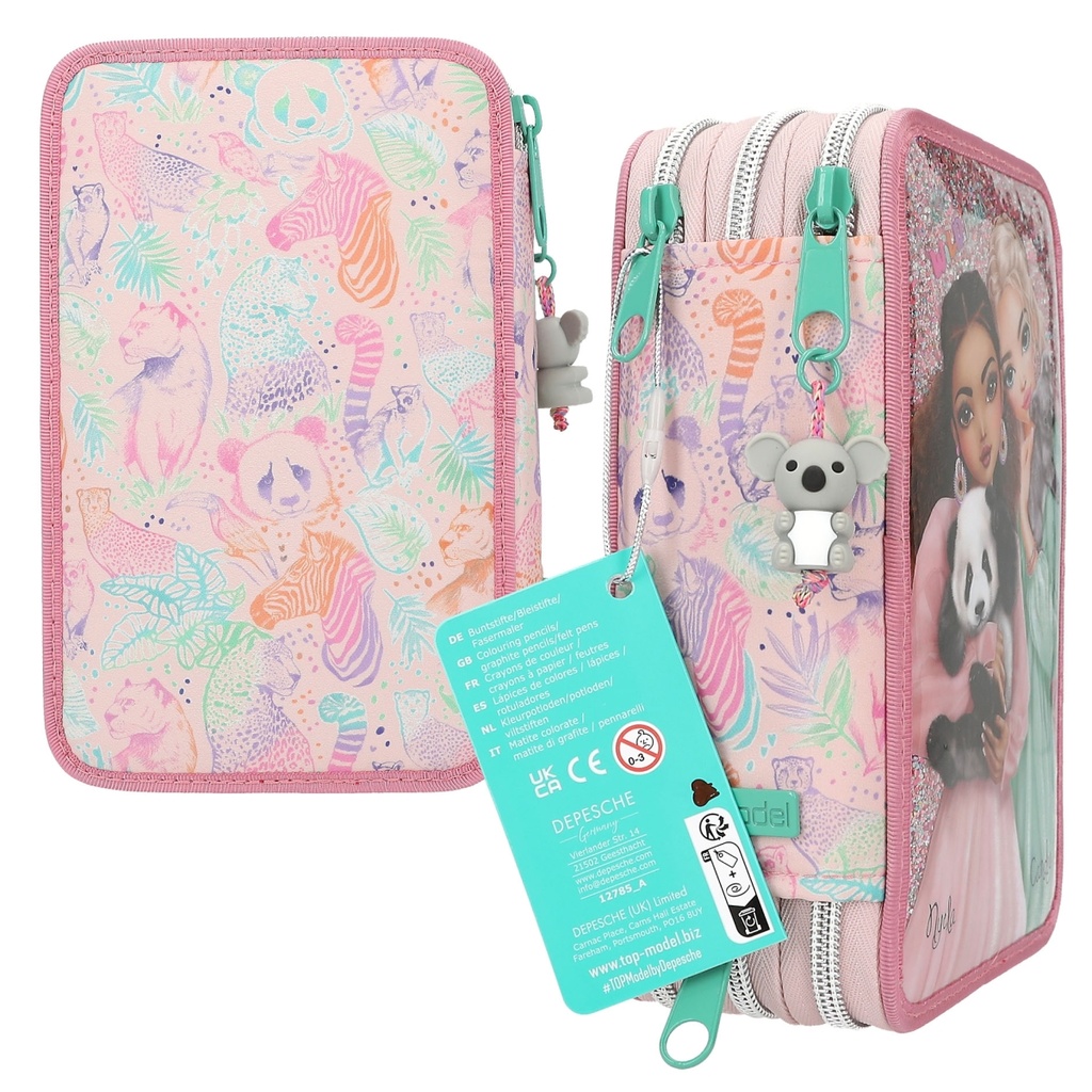 ESTUCHE TRIPLE WILD TOP MODEL