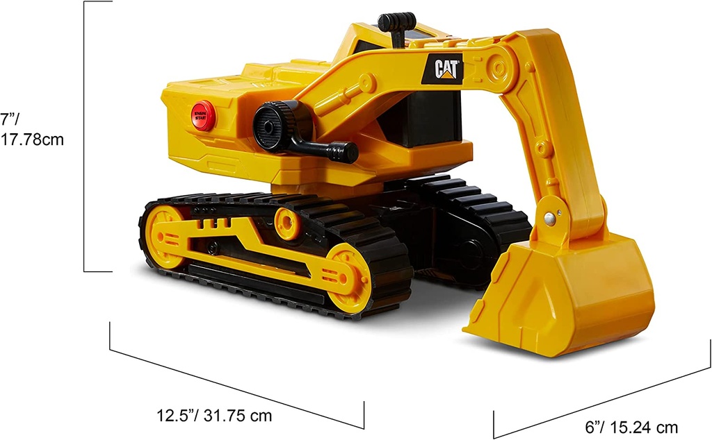 EXCAVADORA CAT 33 CM.LUZ/SON.