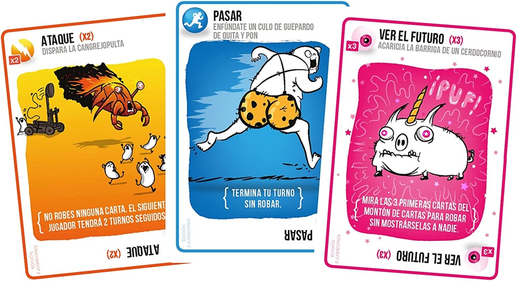 EXPLODING KITTENS EDIC.2 JUG.