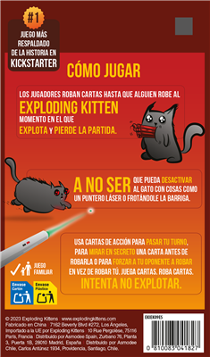 EXPLODING KITTENS EDIC.2 JUG.