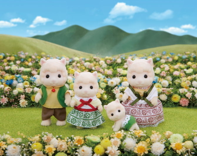 FAMILIA ALPACA SYLVANIAN