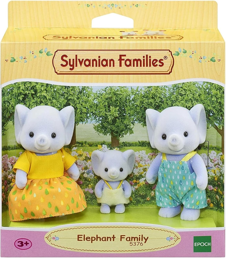 FAMILIA ELEFANTE SYLVANIAN