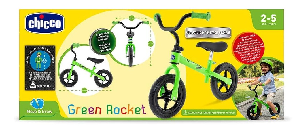 FIRST BIKE GREEN ROCKET
