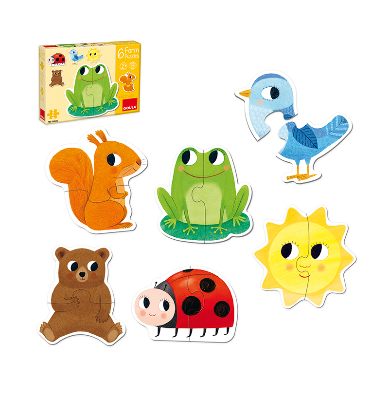 FORM 6 PUZZLES 2 PIEZAS