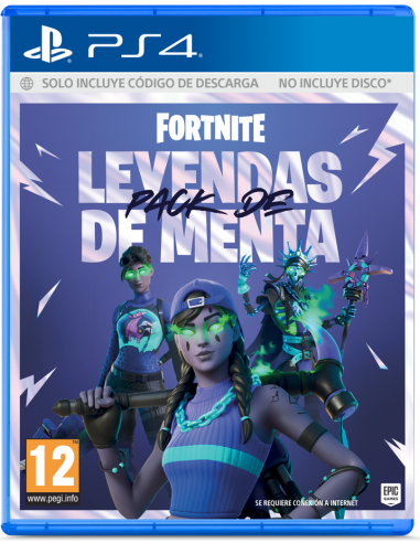 FORTNITE:LEYENDAS DE MENTA PS4