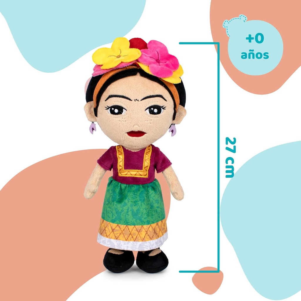 FRIDA KAHLO PELUCHE 27 CM.