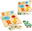 GEOBASIC JUEGO MADERA MAGNET