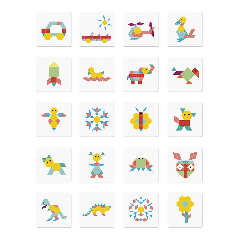 GEOMETRIA PUZZLE MAGNETICO